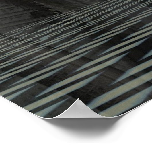 SF芸術的ポスター「エイリアン界の歩く」 ポスター (角)