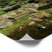 SF茶園日本の寺門ポスター ポスター (角)