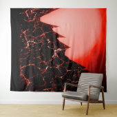 SF赤ファンタジー タペストリー (インサイチュ(横))