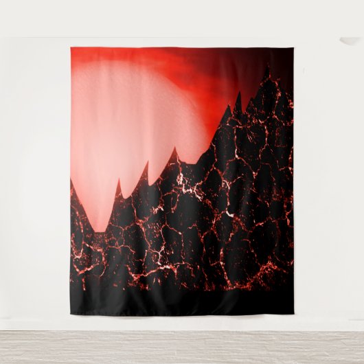 SF赤ファンタジー タペストリー (正面)