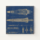 SF青写真ロケット ノートブック (裏面)