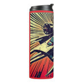 SF – アニメスターファイターウッドカット1 タンブラー (回転左)