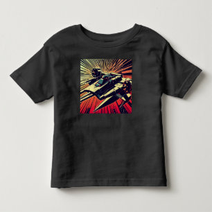 SF – アニメスターファイターウッドカット1 トドラーTシャツ