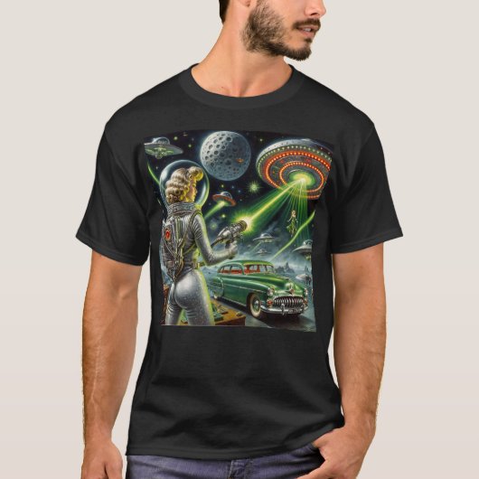 SF ピンアップ Tシャツ (正面)
