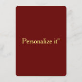 SF「ファイアバード」エイリアンライフ型枠 エンクロージャーカード (裏面)