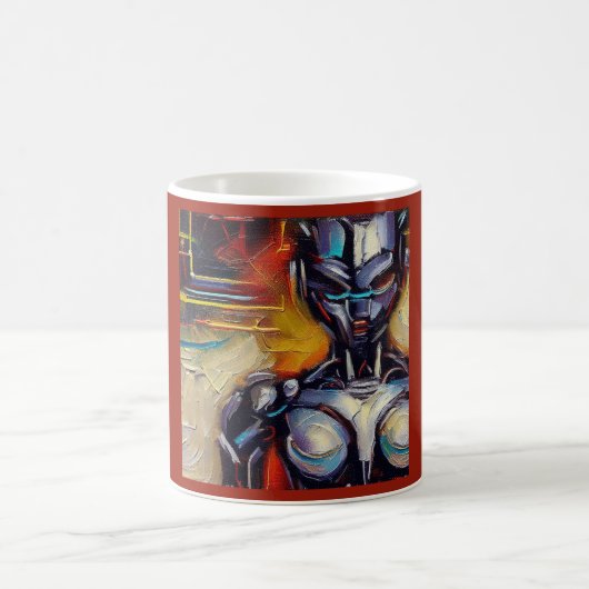 SF – 人工知能ヒーロー2 コーヒーマグカップ (中央)
