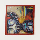 SF – 人工知能ヒーロー2 タペストリー (正面(横))