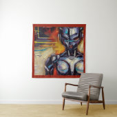 SF – 人工知能ヒーロー2 タペストリー (インサイチュ)