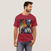SF – 人工知能ヒーロー2 Tシャツ (正面フル)