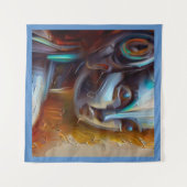 SF – 人工知能ヒーロー3 タペストリー (正面(横))