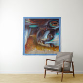 SF – 人工知能ヒーロー3 タペストリー (インサイチュ(横))