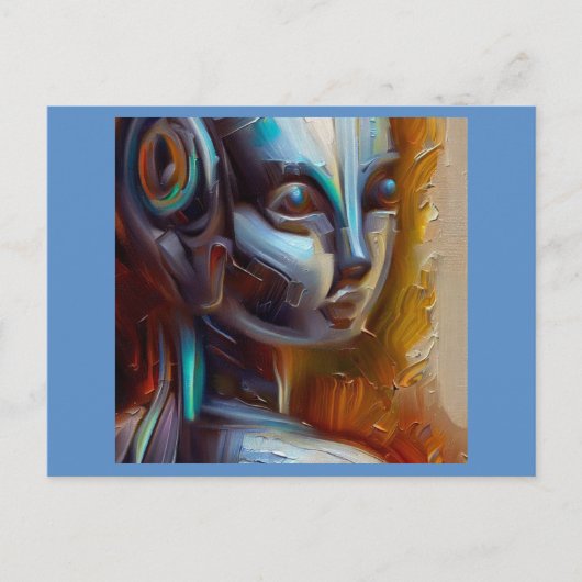 SF – 人工知能ヒーロー3 ポストカード (正面)