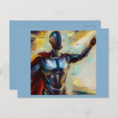 SF – 人工知能ヒーロー4 ポストカード (正面/裏面)