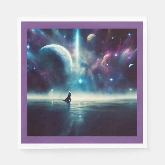 SF -宇宙オペラ1 スタンダードランチョンナプキン (正面)