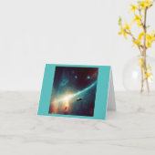 SF -宇宙オペラ2 カード (黄色い花)