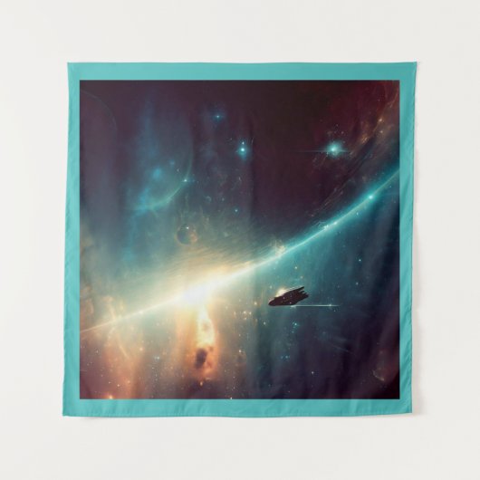 SF -宇宙オペラ2 タペストリー (正面)