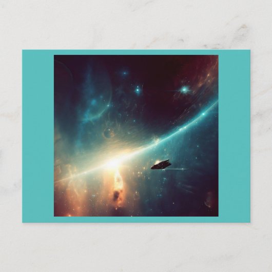 SF -宇宙オペラ2 ポストカード (正面)