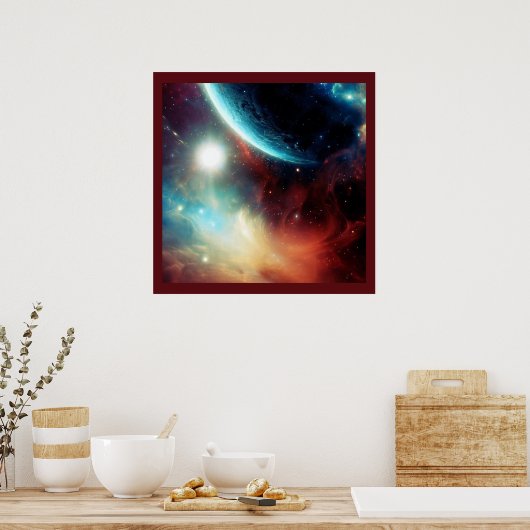 SF -宇宙オペラ3 ポスター (キッチン)