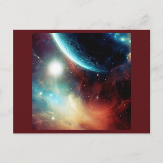 SF -宇宙オペラ3 ポストカード (正面)