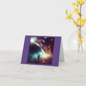 SF -宇宙オペラ4 カード (黄色い花)