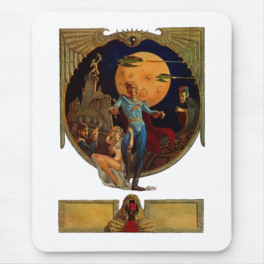 SF – 英雄 マウスパッド (正面)