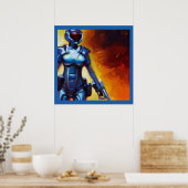 SF -軍隊ヒーロー1 ポスター (キッチン)