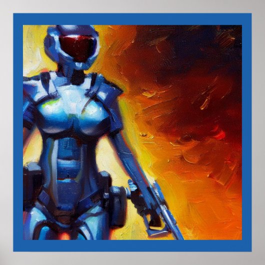 SF -軍隊ヒーロー1 ポスター (正面)