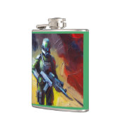 SF -軍隊ヒーロー2 フラスク (左)