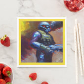 SF -軍隊ヒーロー4 スタンダードランチョンナプキン (インサイチュ)