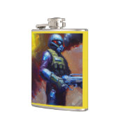 SF -軍隊ヒーロー4 フラスク (左)