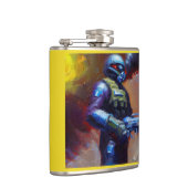 SF -軍隊ヒーロー4 フラスク (右)