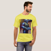 SF -軍隊ヒーロー4 Tシャツ (正面フル)