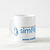 sF 2009 simflight.DEのマグ コーヒーマグカップ (正面左)