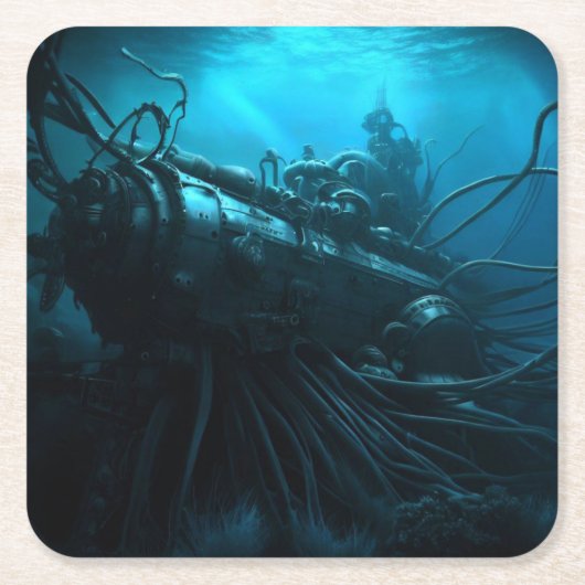 SF - 20,000リーグ2 スクエアペーパーコースター (正面)