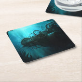 SF - 20,000リーグ3 スクエアペーパーコースター (アングル)