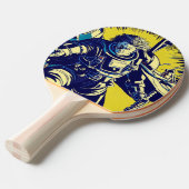 SF Anime Hero - Woodcut (1) 卓球ラケット (正面アングル)