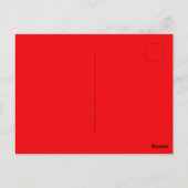 SF - Anime Hero Woodcut 2 ポストカード (裏面)