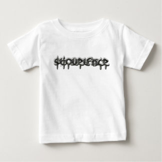 SF BWのロゴのベビーか幼児 ベビーTシャツ