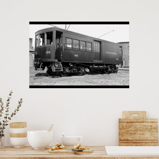 SF&C St Ry #25 ポスター (キッチン)