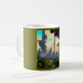 SF - City On Forest Planet 1 コーヒーマグカップ (正面左)