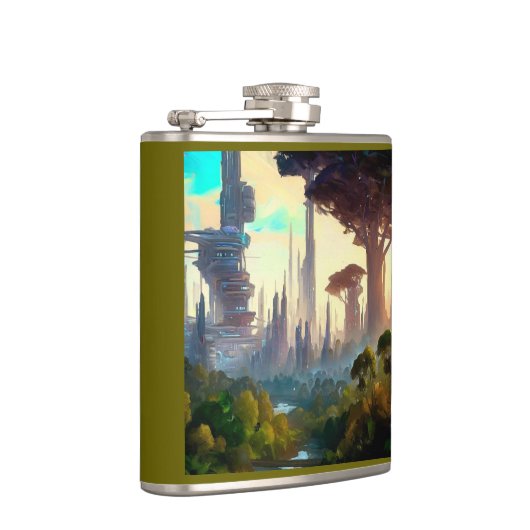 SF - City On Forest Planet 1 フラスク (右)