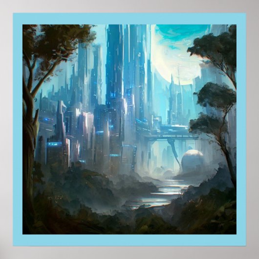 SF - City On Forest Planet 2 ポスター (正面)