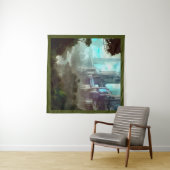 SF - City On Forest Planet 4 タペストリー (インサイチュ(横))