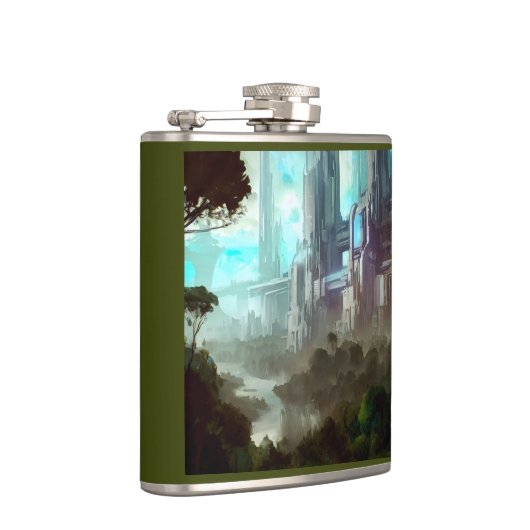 SF - City On Forest Planet 4 フラスク (右)