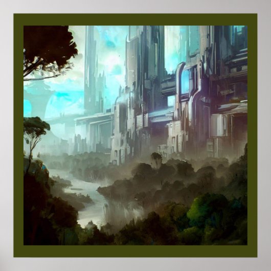 SF - City On Forest Planet 4 ポスター (正面)