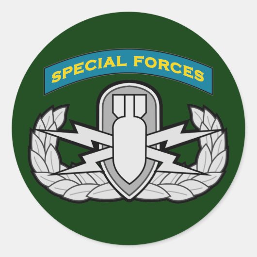 SF Q-tabおよびEODバッジ ラウンドシール (正面)