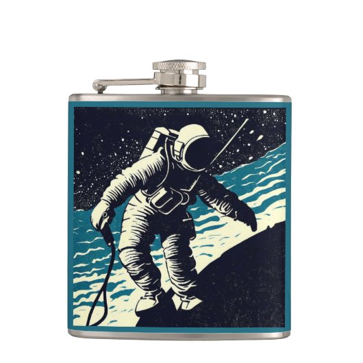 SF - Spacewalk Woodcutの宇宙飛行士2 フラスク (正面)