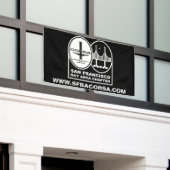 SFBAコルサクラブバナー 横断幕 (ビルの外側)