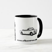 SFBA CORSAコーヒーマグ マグカップ (正面右)