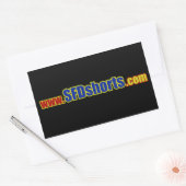 SFDステッカー 長方形シール (封筒)